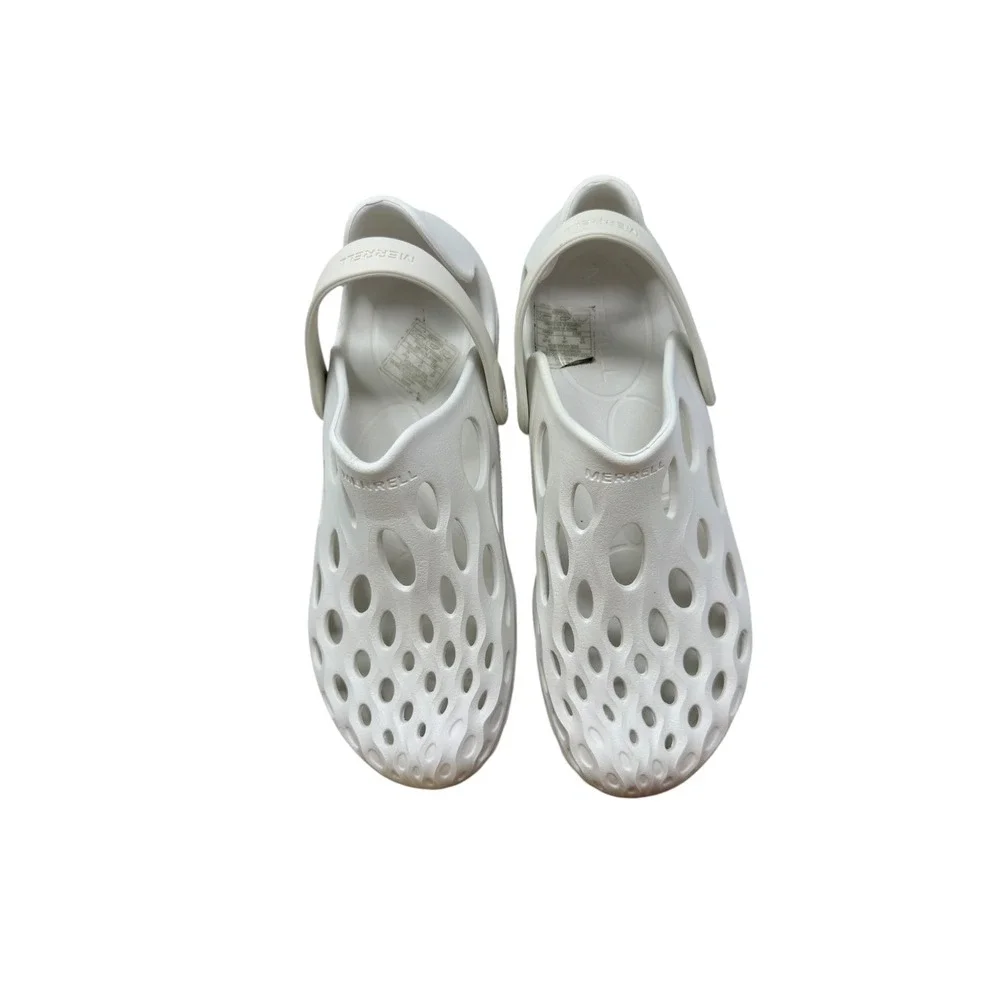 Merrell Hydro Moc Mens 9.5 White Water Shoes Clogs Slip On EVA Foam J003743